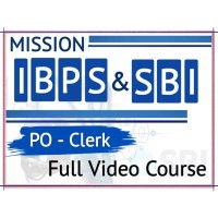  Bank IBPS & SBI PO + Clerk Full Course