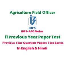 11 IBPS-AFO Mains Previous Year Papers Test